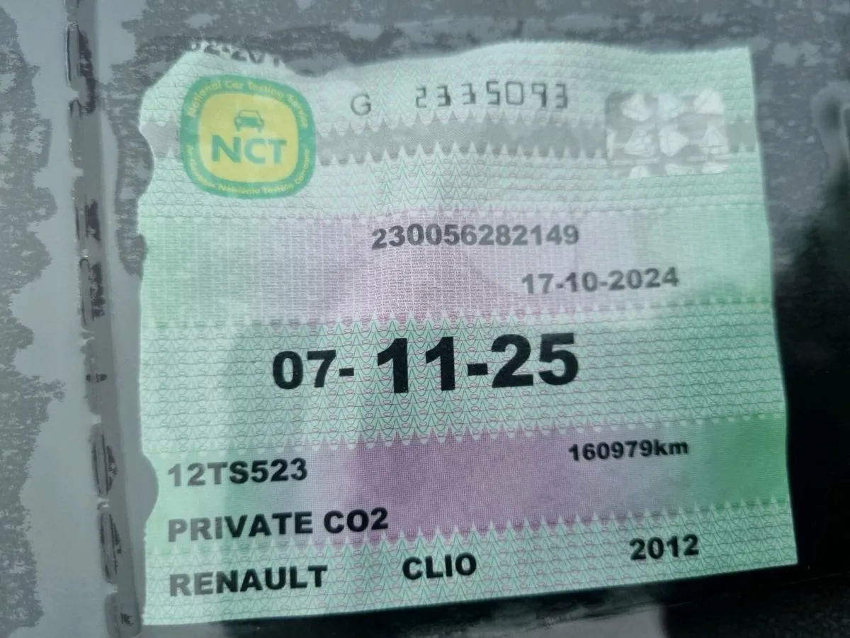 2012 Renault clio Nct Fully serviced - Image 3