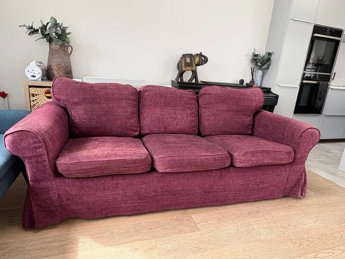 EKTORP 3 seater sofa IKEA - Image 2