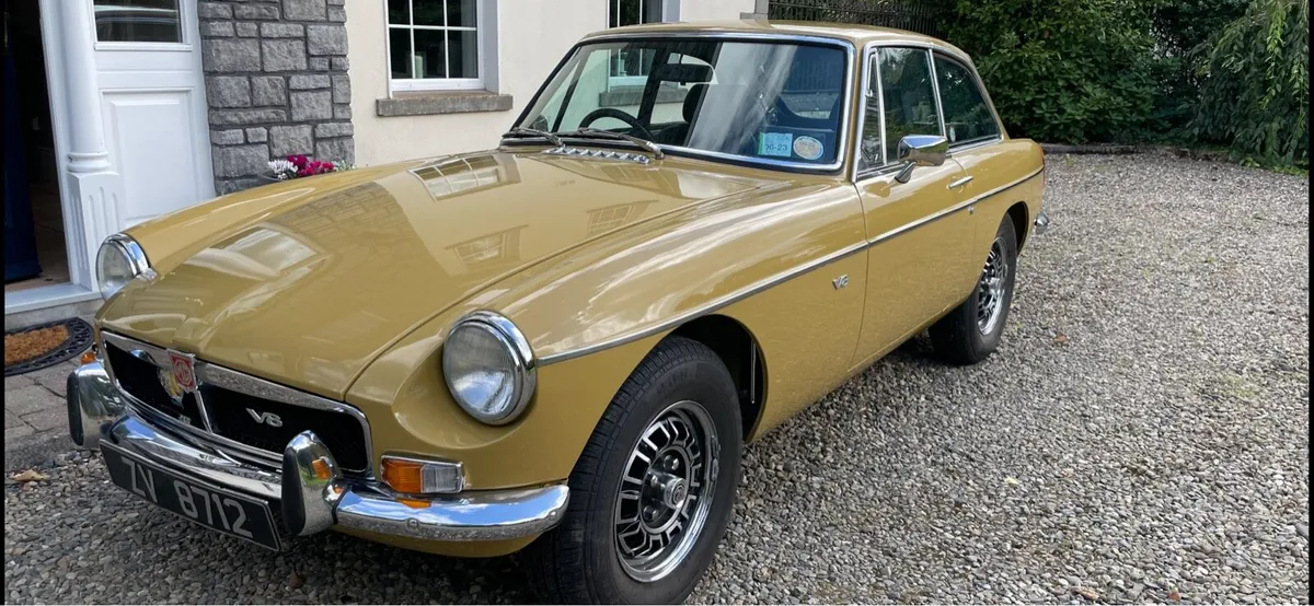 MGB GT V8 chrome bumper - Image 1
