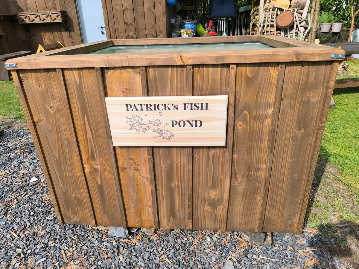 Personalised garden pond - Image 1