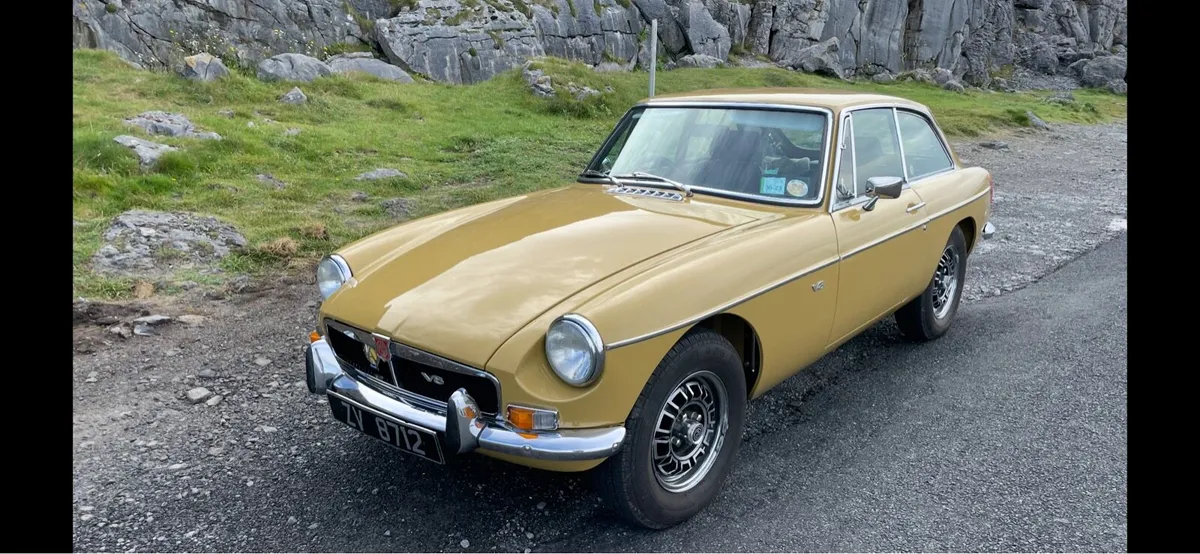 MGB GT V8 chrome bumper - Image 3