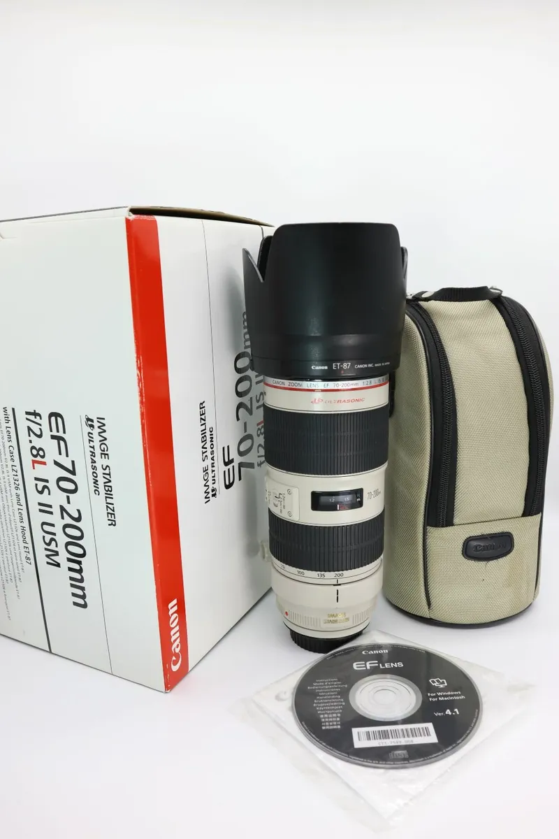 Canon EF 70-200mm F2.8L II IS USM Lens - Image 1