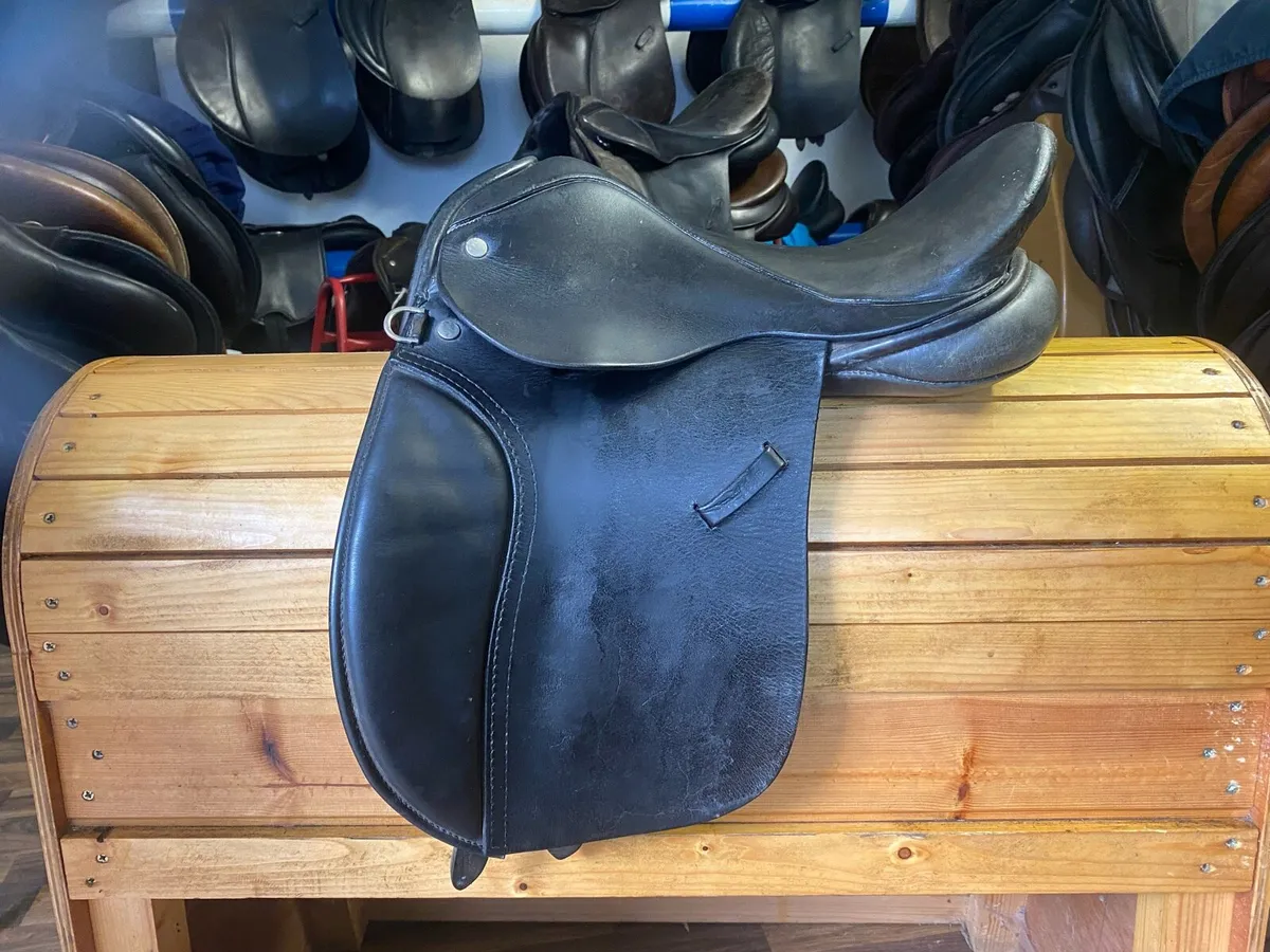 14.5-15” pony Leather saddle - Image 1