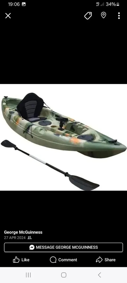 New Fishing kayaks 9.6 ft - Image 3