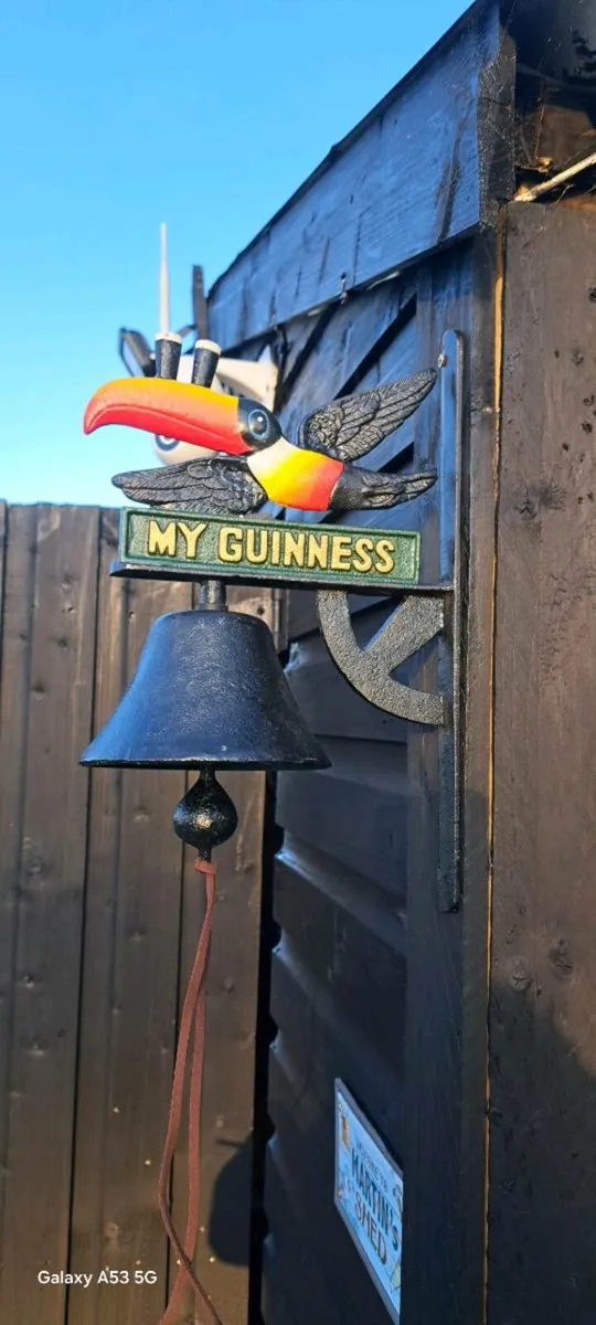 Guinness cast iron bell - Image 2