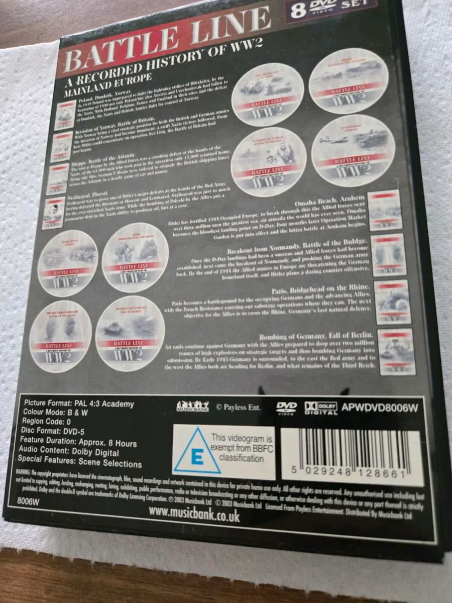 BATTLE LINE DVD SET - Image 4
