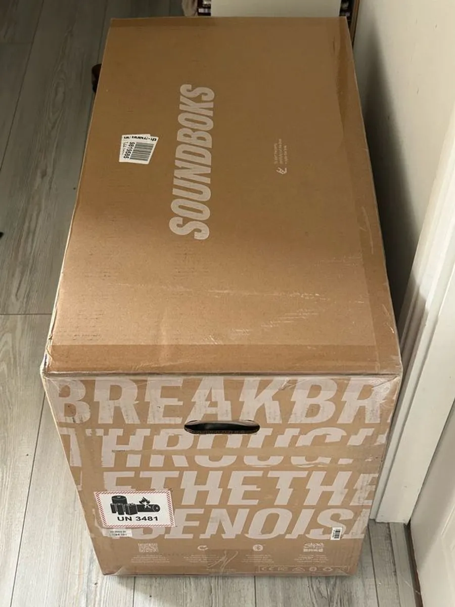 Soundboks 4 Black - Bluetooth Speaker (new - not opened) - Image 2