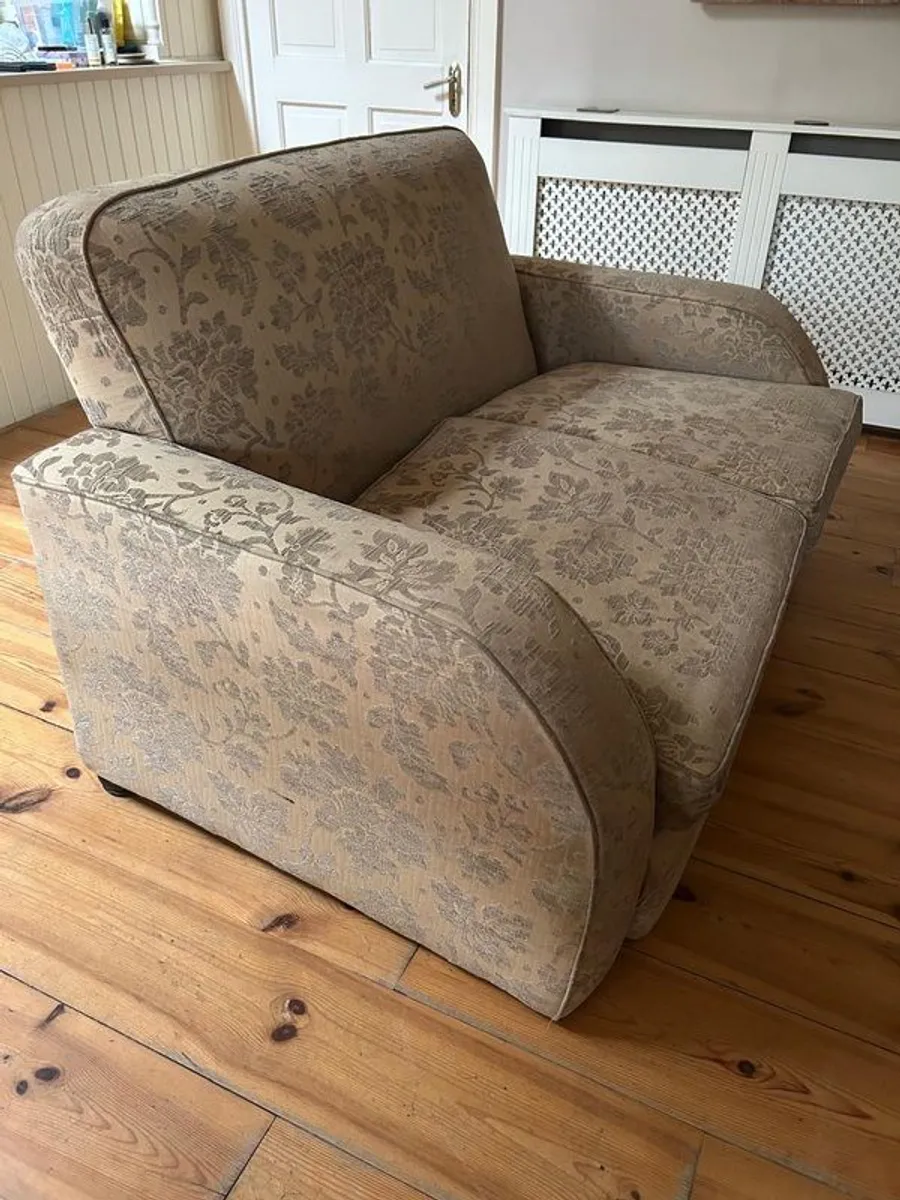 Art deco 3 piece sofa set - Image 4