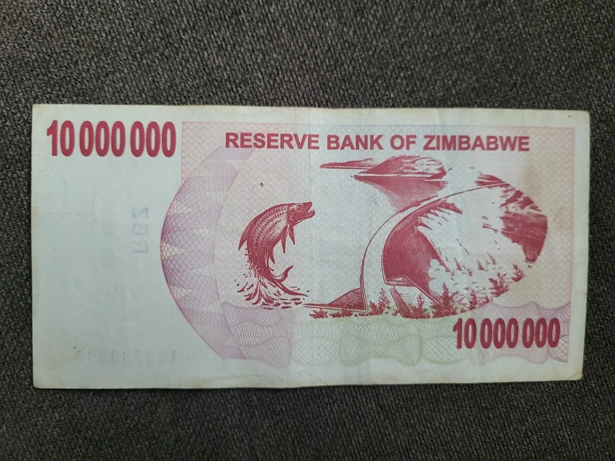 Zimbabwe Banknotes. 10 Million Dollars. - Image 2