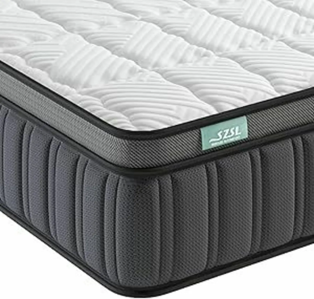 Super King Mattress Memory Foam 180x200 grey - Image 2