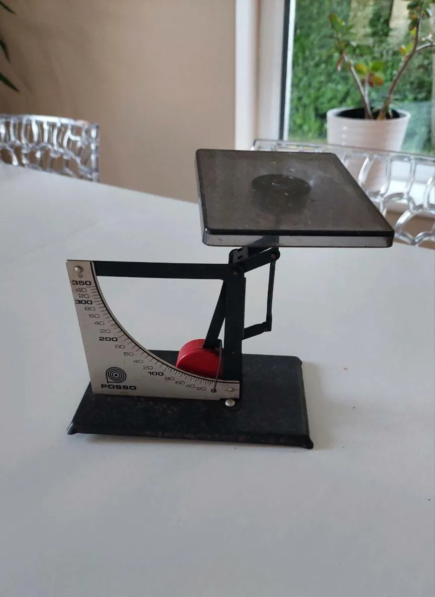 Vintage French Letter Scales 'Posso - Image 2