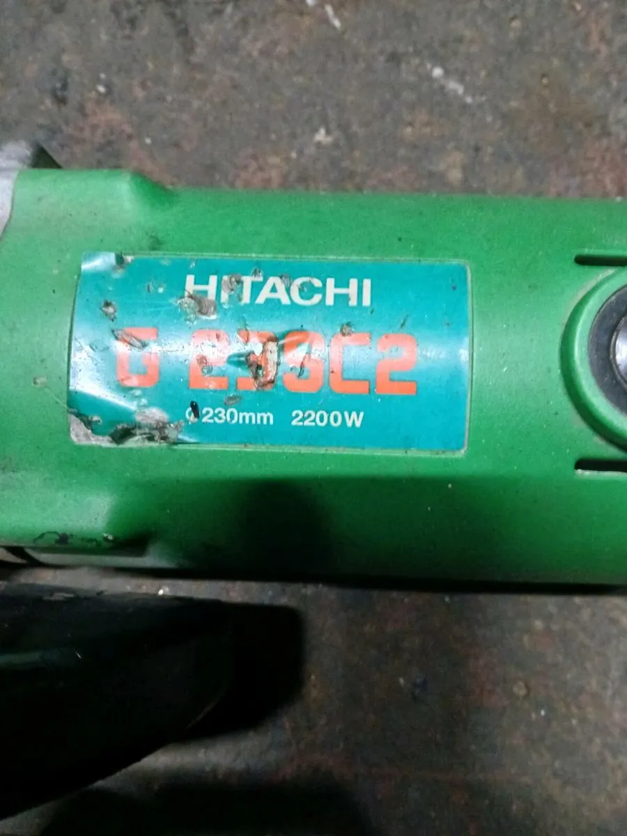 Hitachi grinder 9 inch disk small grinder - Image 2