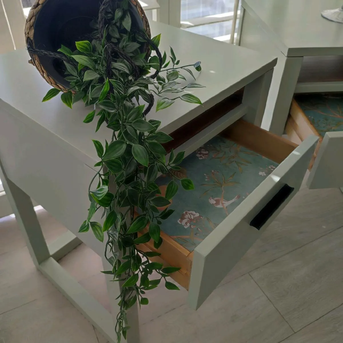 Solid bedside tables lockers - Image 1