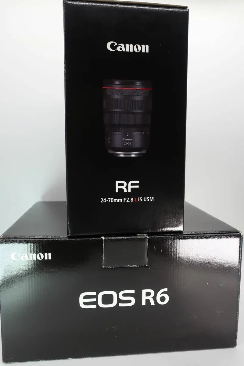 CANON EOS R6 CAMERA & RF 24-70mm F2.8L IS USM LENS - Image 1