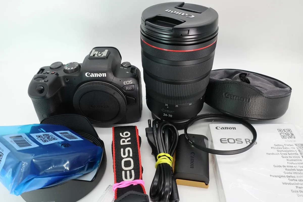 CANON EOS R6 CAMERA & RF 24-70mm F2.8L IS USM LENS - Image 2