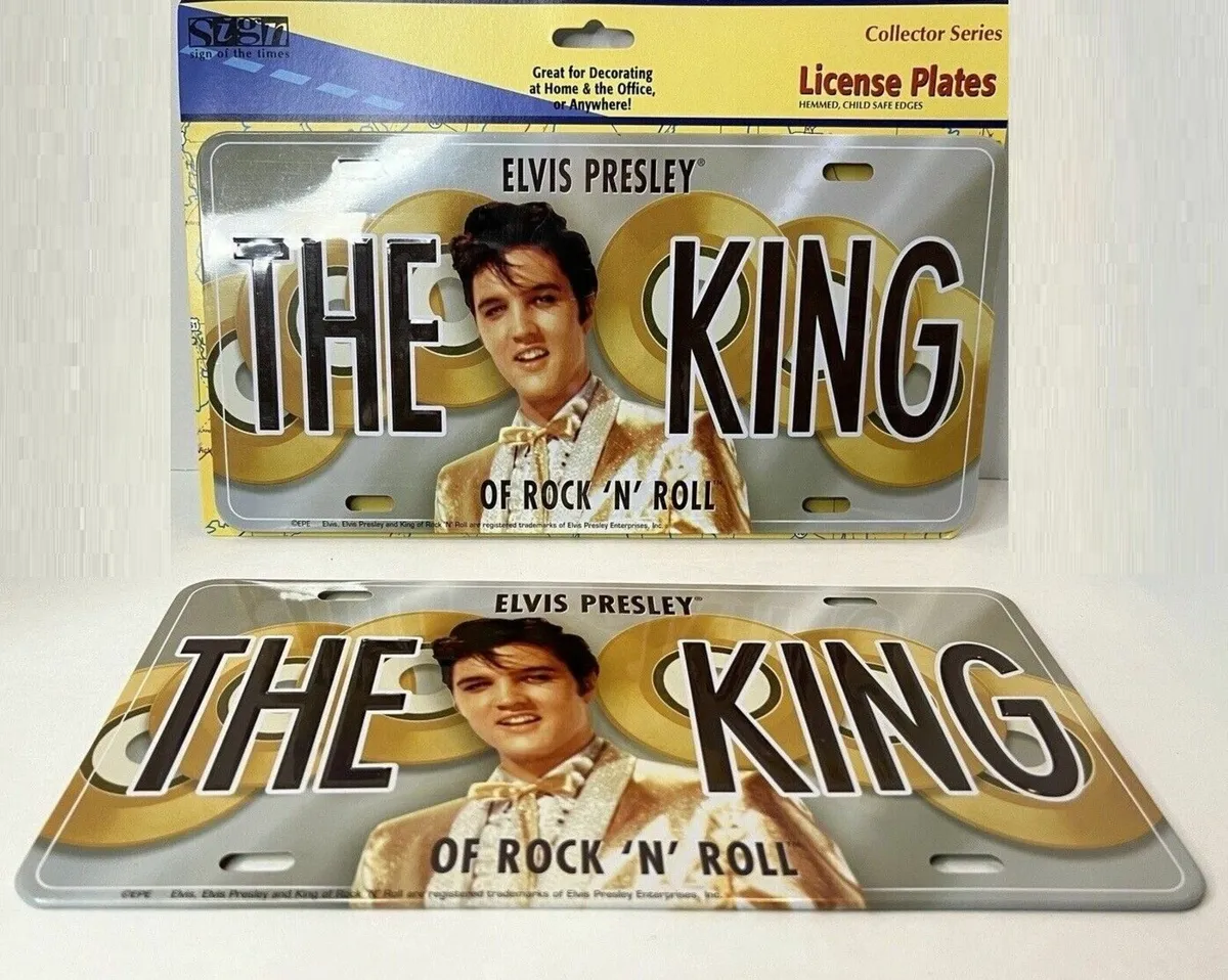 Elvis, Gold Disc License Plate, Free Post - Image 3