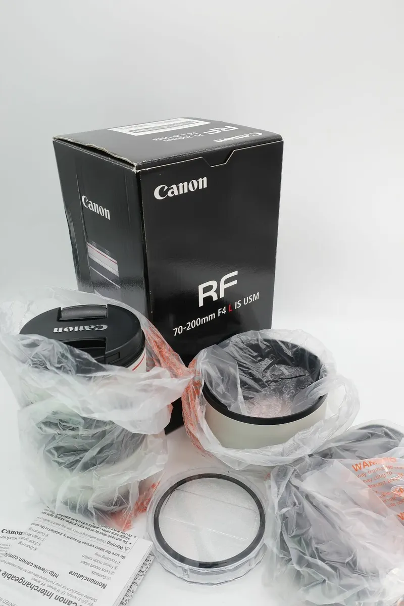 CANON RF 70-200mm F4L IS USM Lens (Like NEW)#0163 - Image 2