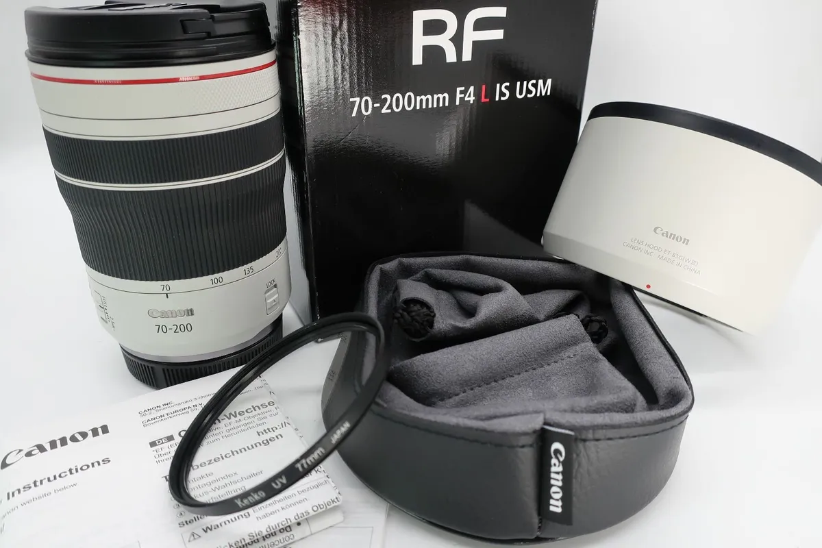 CANON RF 70-200mm F4L IS USM Lens (Like NEW)#0163 - Image 4