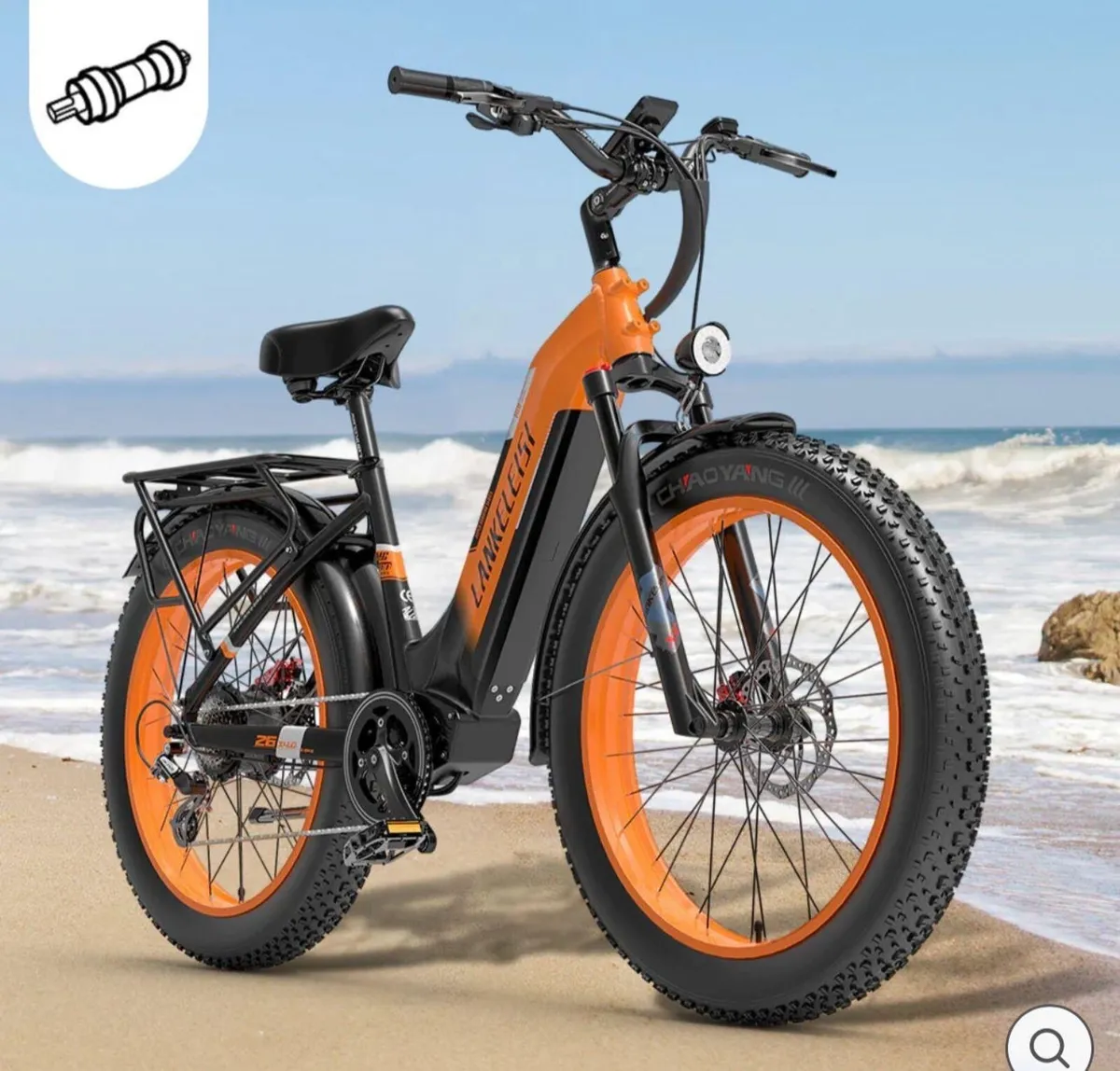 🚲 Lankeleisi MG600 Plus 1000W Electric Fat Tire - Image 1