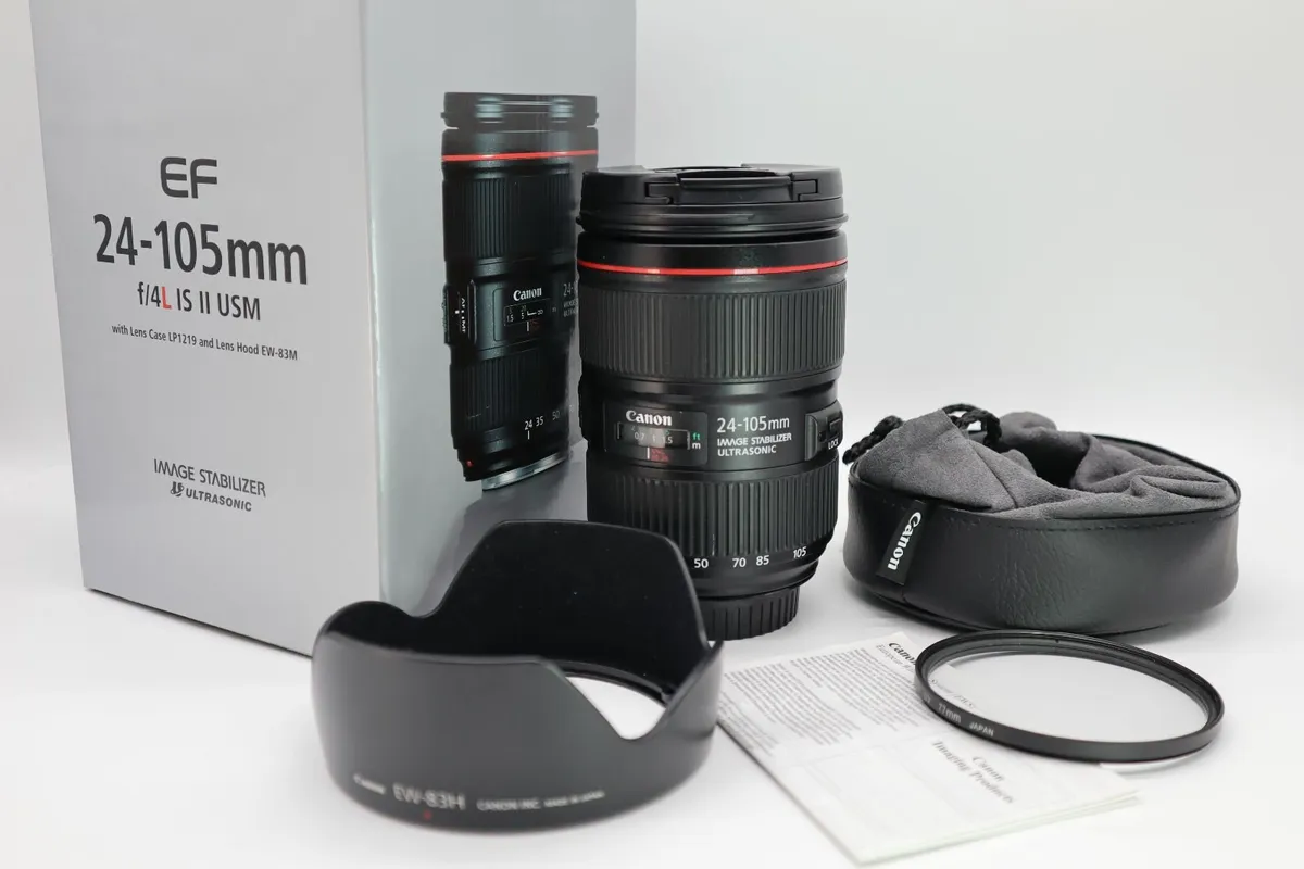CANON EF 24-105MM F4L IS II USM LENS #0452 - Image 3