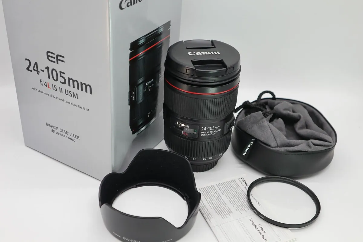 CANON EF 24-105MM F4L IS II USM LENS #0452 - Image 2