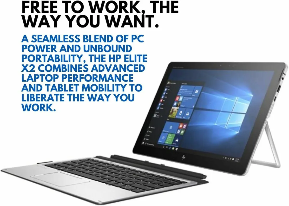 HP Elite X2 1012 G2 Laptop / Tablet i5 16GB 256GB - Image 4