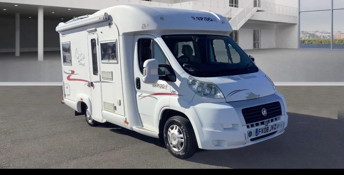 08 Fiat Rapido with fixed bed in rear! - Image 2