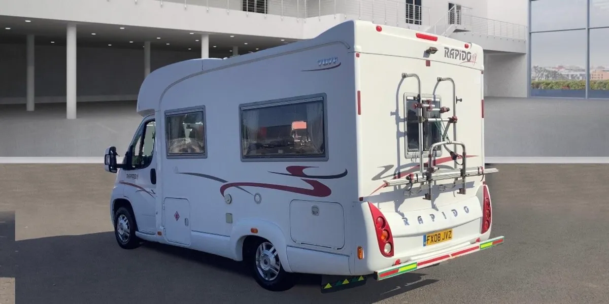 08 Fiat Rapido with fixed bed in rear! - Image 3