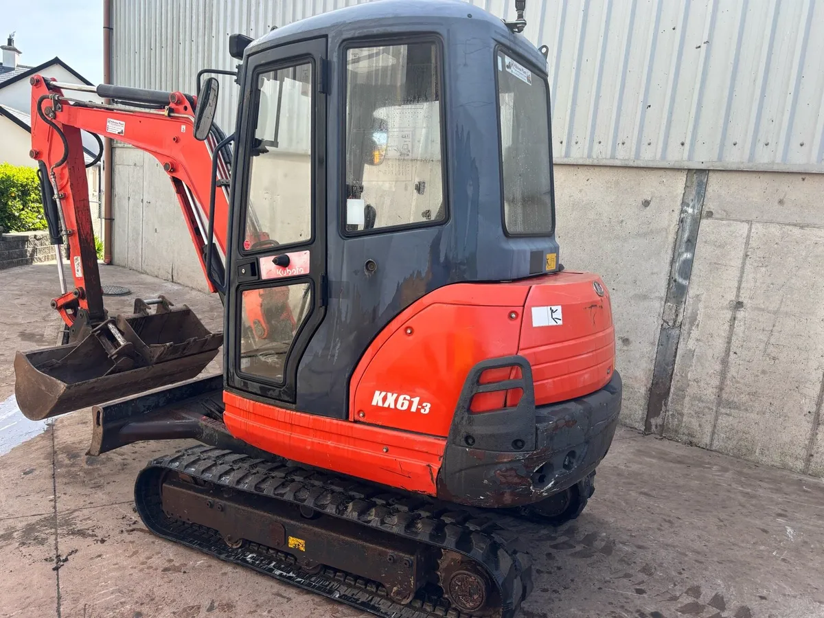 Kubota KX61-5 Mini digger - Image 3