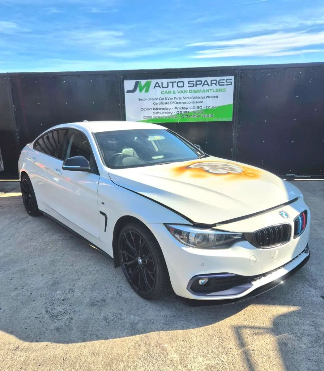 2017 Bmw 420d Gran Coupe Sport BREAKING PARTS ONLY - Image 2