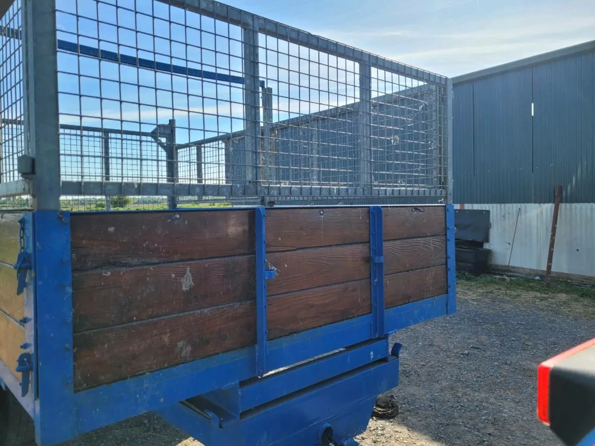 Turf timber tipping trailer - Image 4