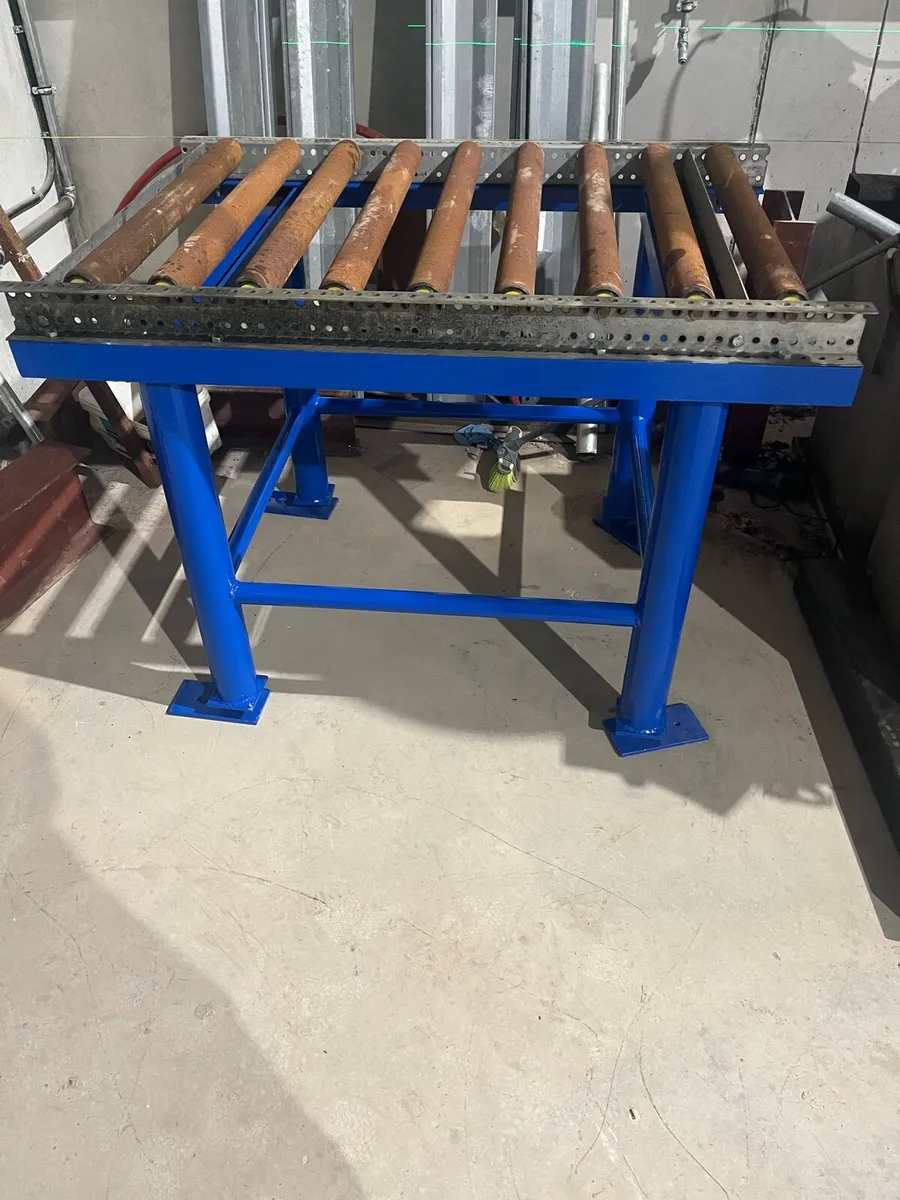 Heavy duty roller table - Image 3