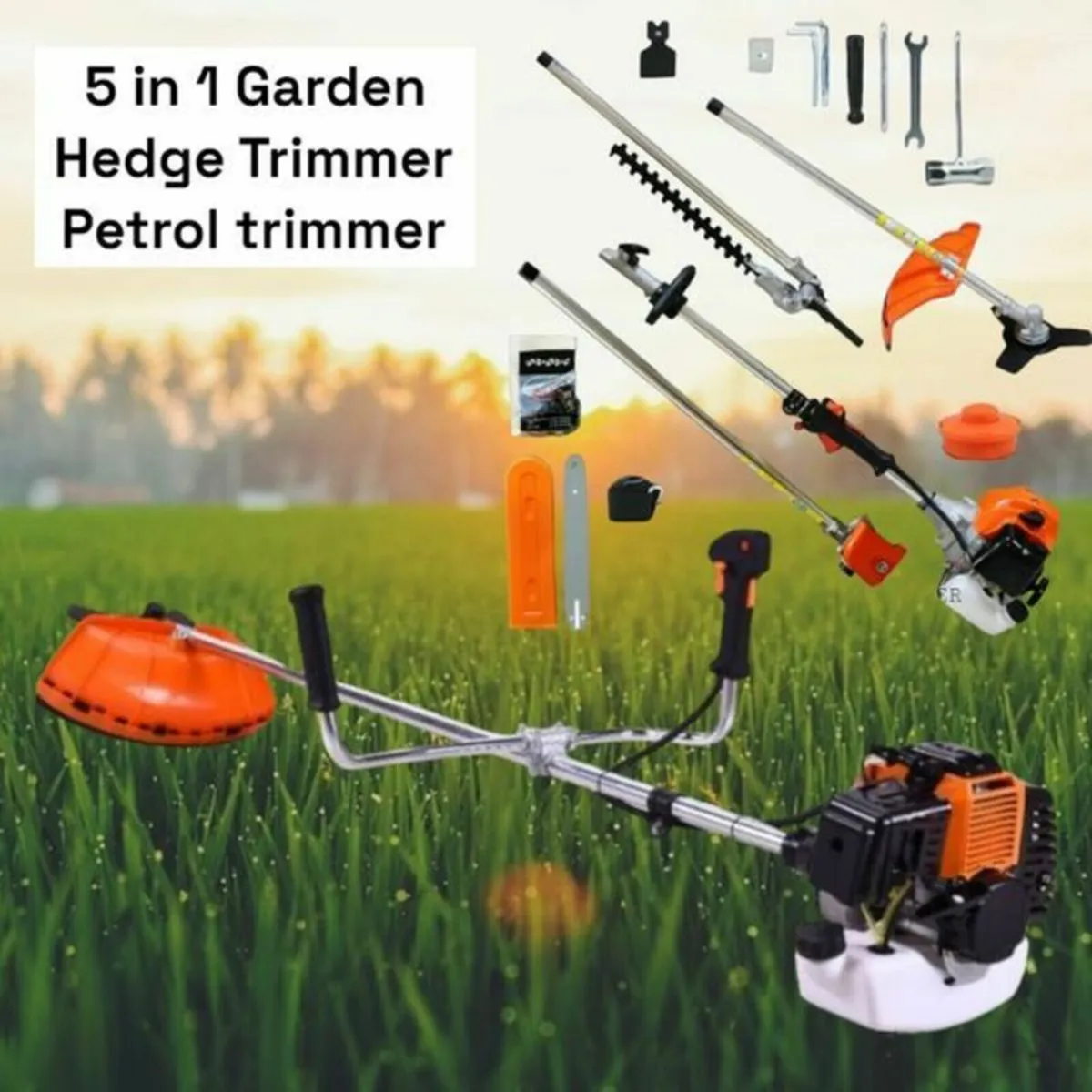 Strimmer 5 in 1 Petrol hedgecutter Brush cutter - Image 2