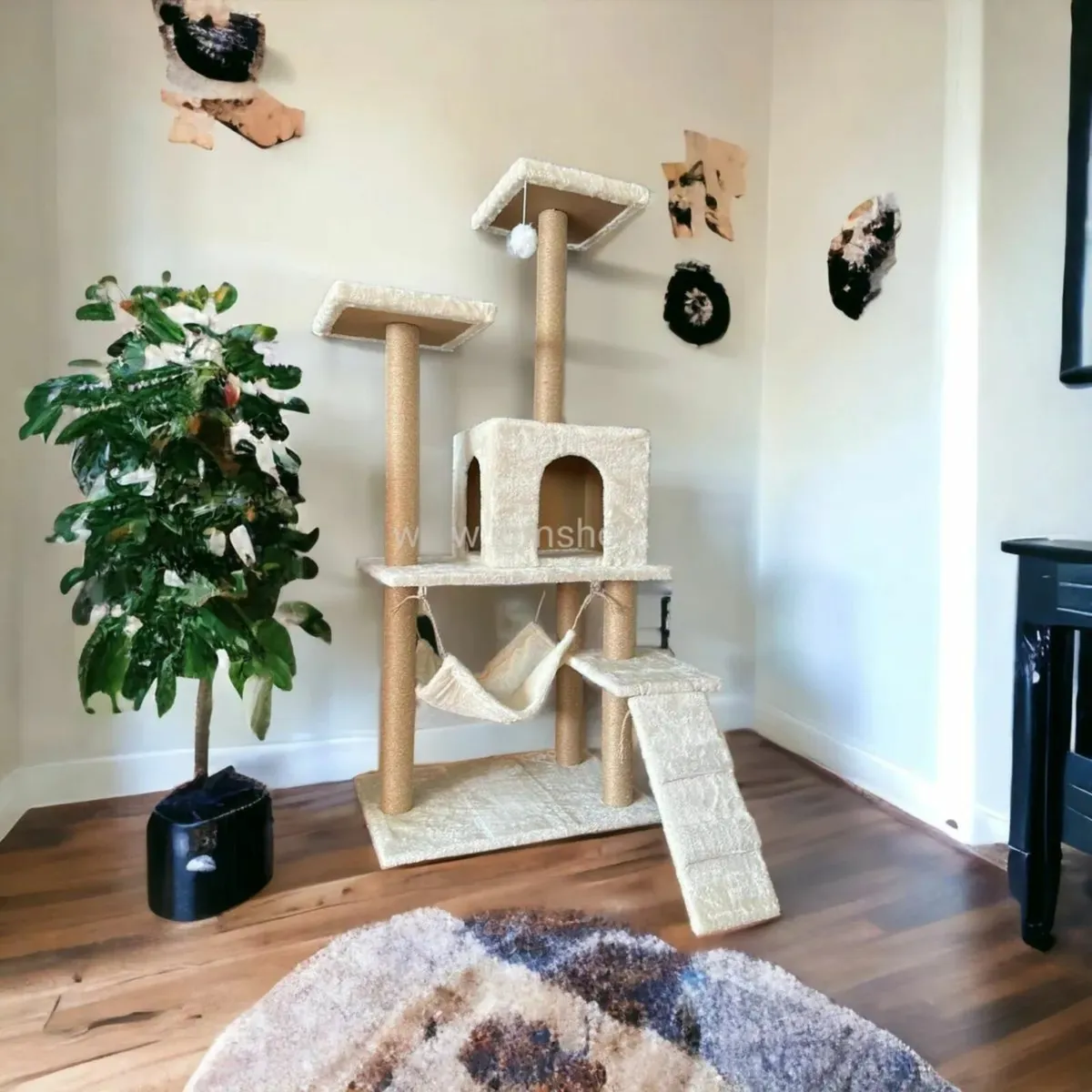Cat scratcher 140cm tall cat tree brand new - Image 2