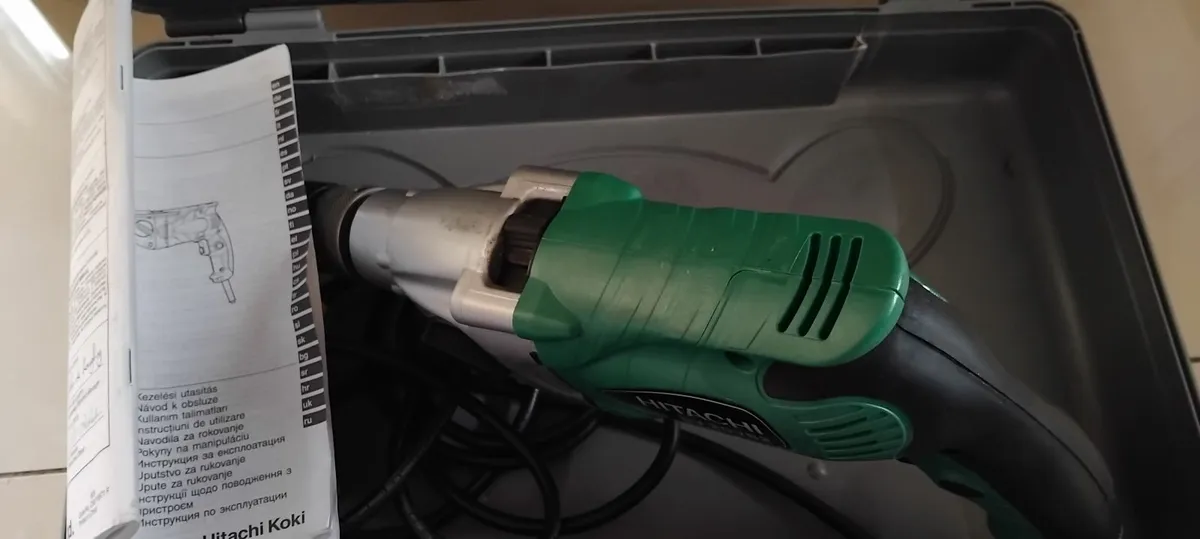 Hitachi DV20VB2 Percussion Drill 110v - Image 4