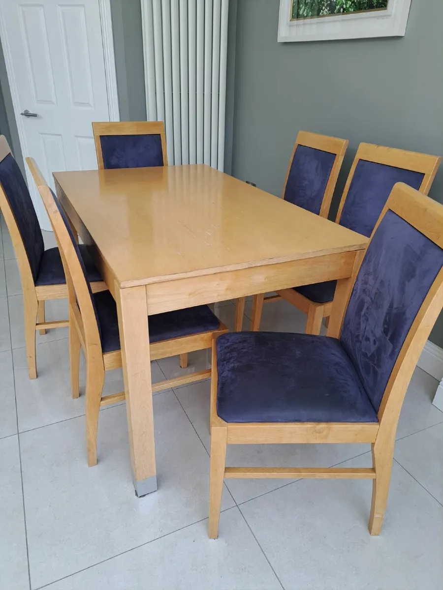 Table & 6 Chairs - Image 1