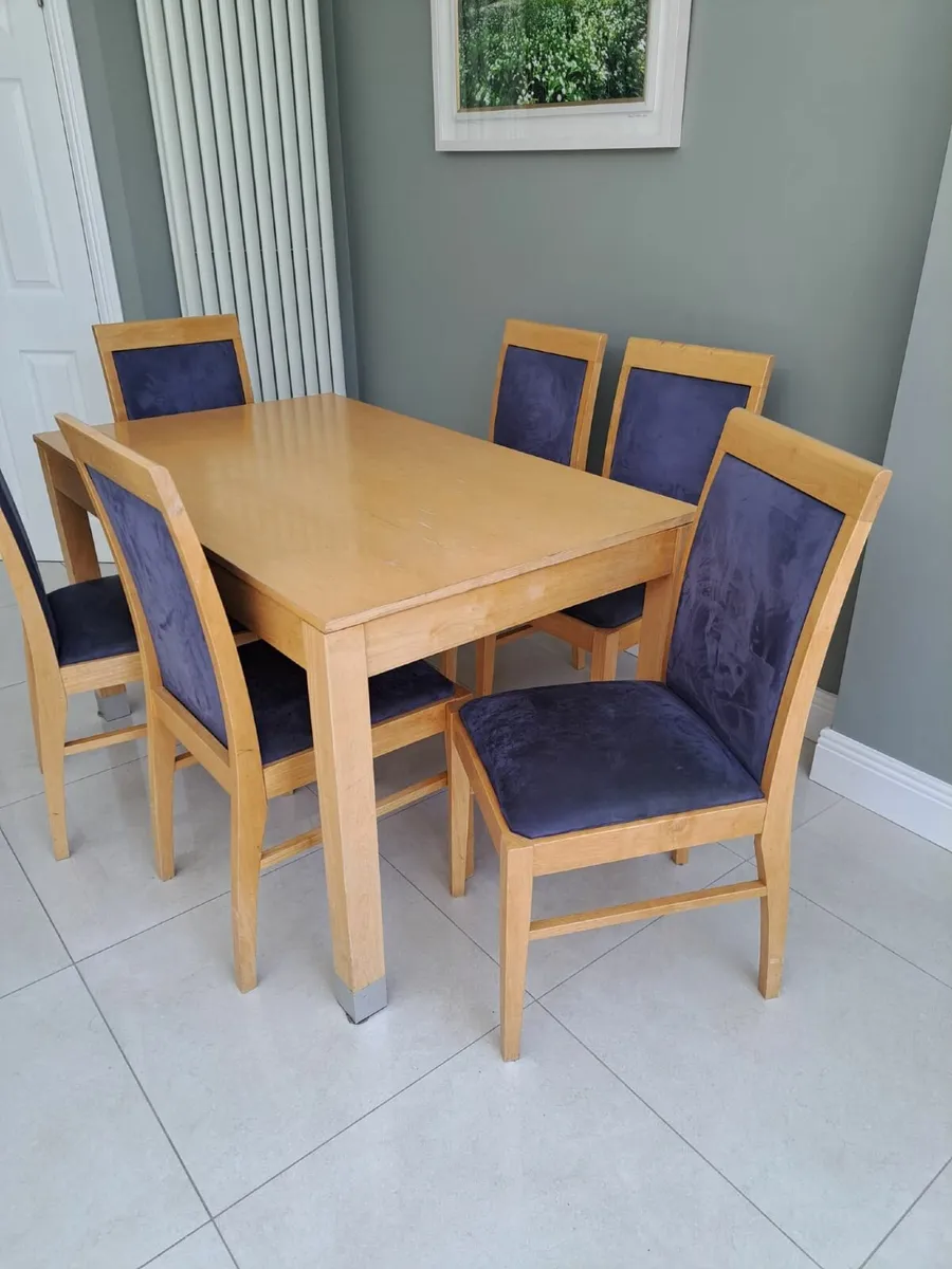 Table & 6 Chairs - Image 4
