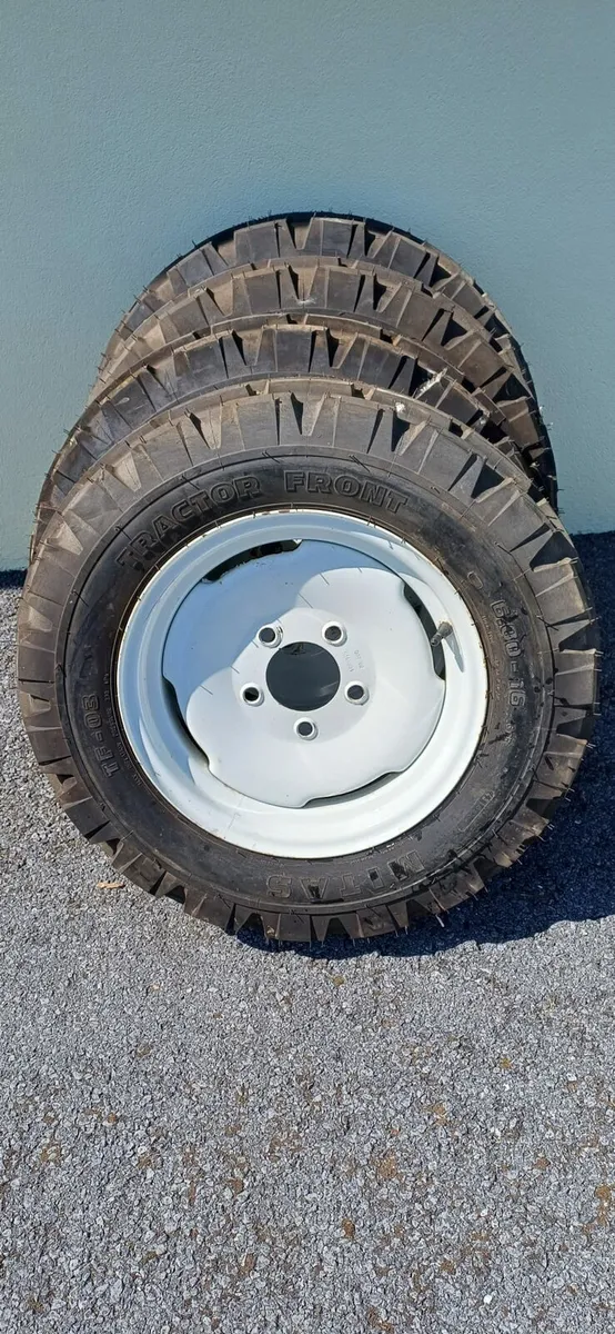 Four new tyres