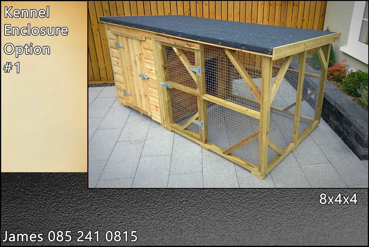 Dog Enclosures Insulated - Image 1
