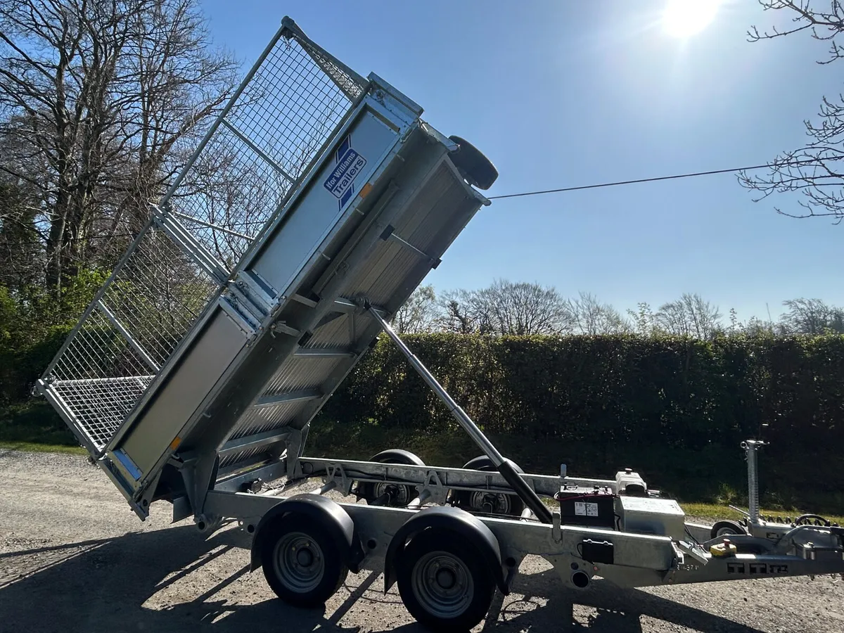 New Ifor Williams TT3017 Tipper with Mesh - Image 2