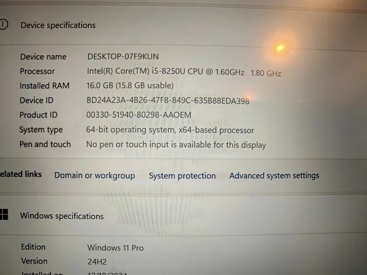 HP Elitebook 830 G6 | i5 | 16GB | 256GB | 13.3" FH - Image 4