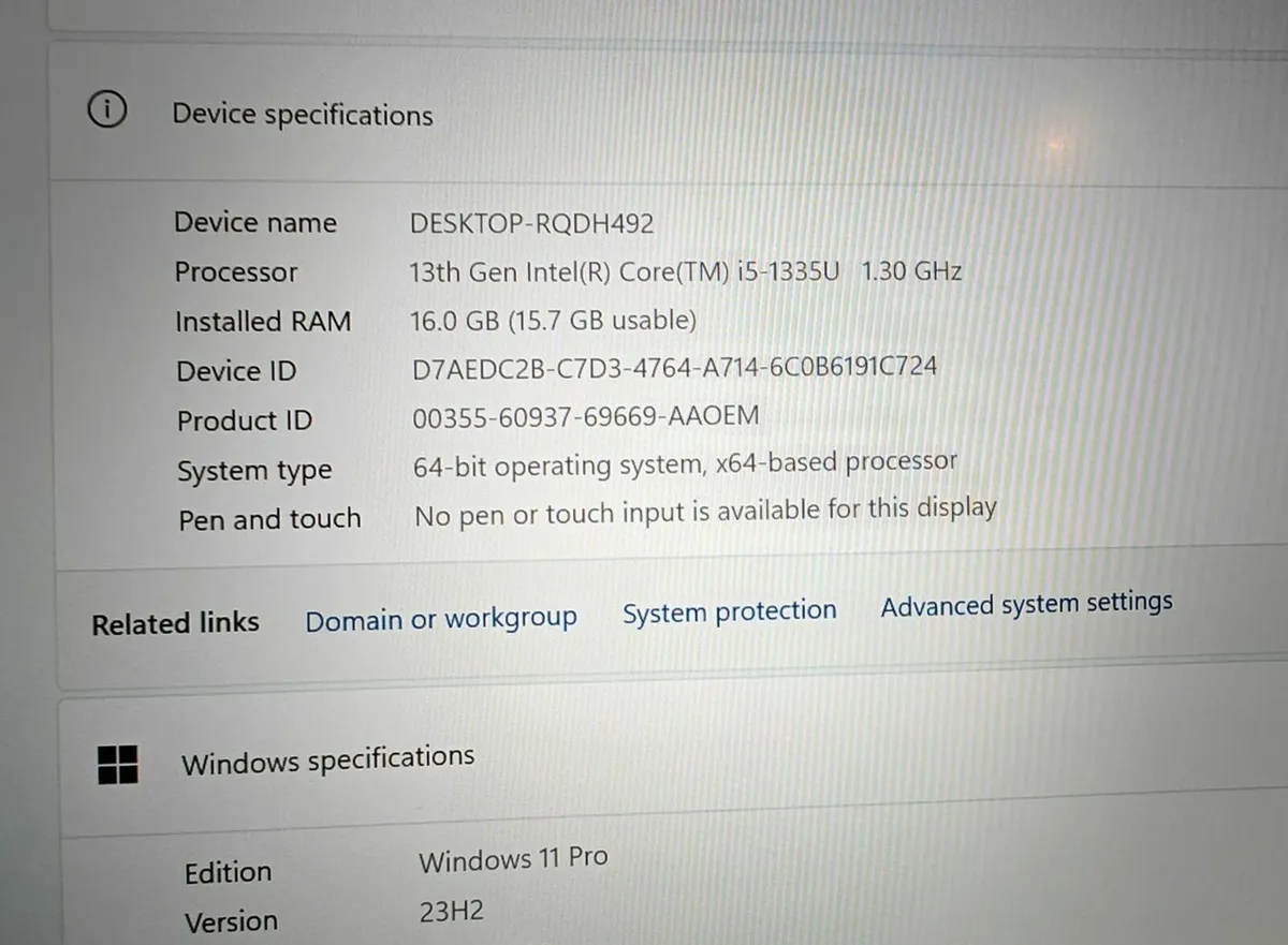 Dell Latitude 3440 Laptop | i5 (13th gen) |Warrant - Image 3