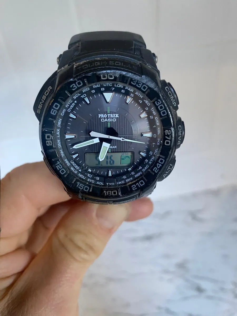 Casio pro trek tough solar watch - Image 2