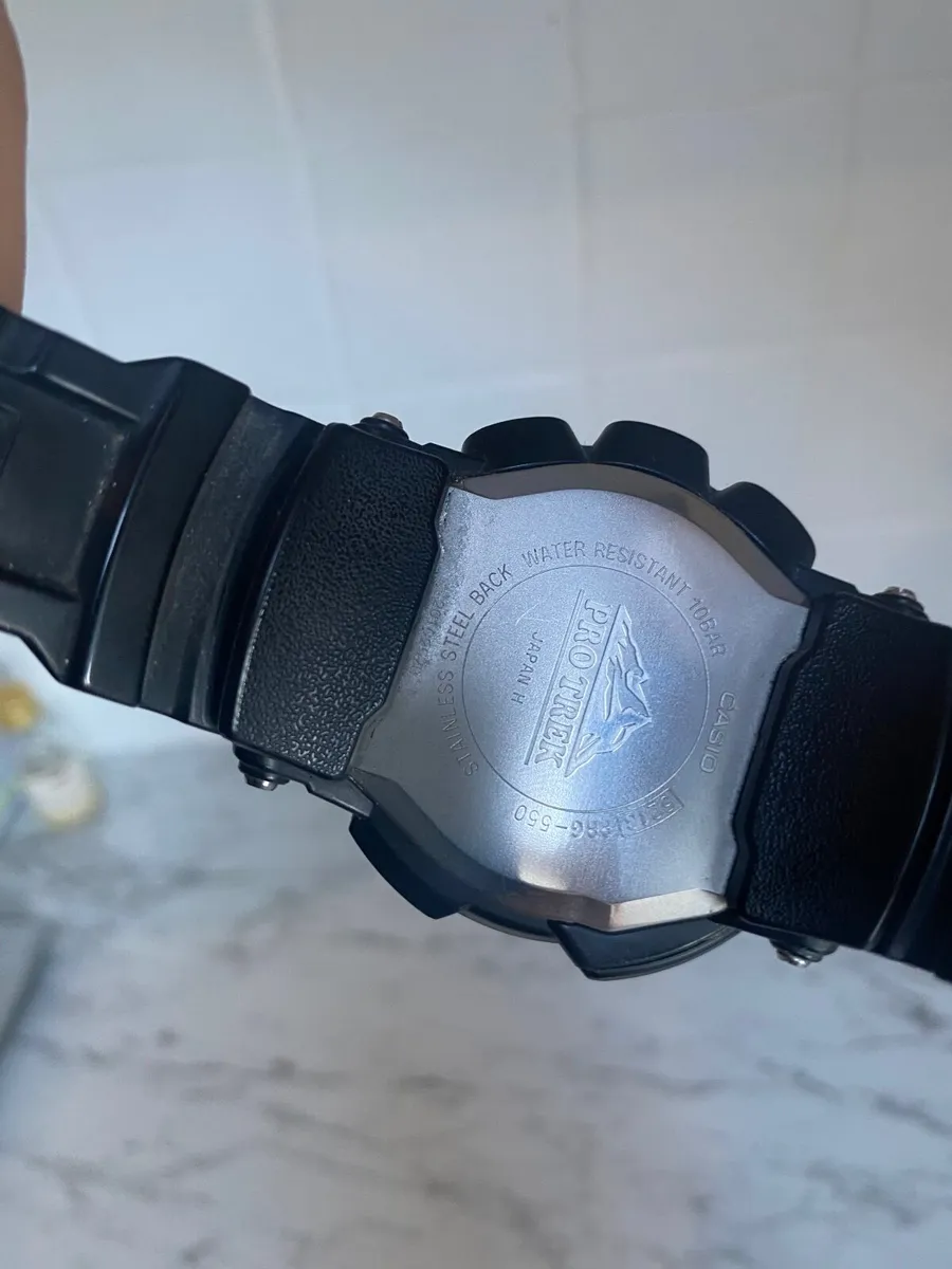 Casio pro trek tough solar watch - Image 3