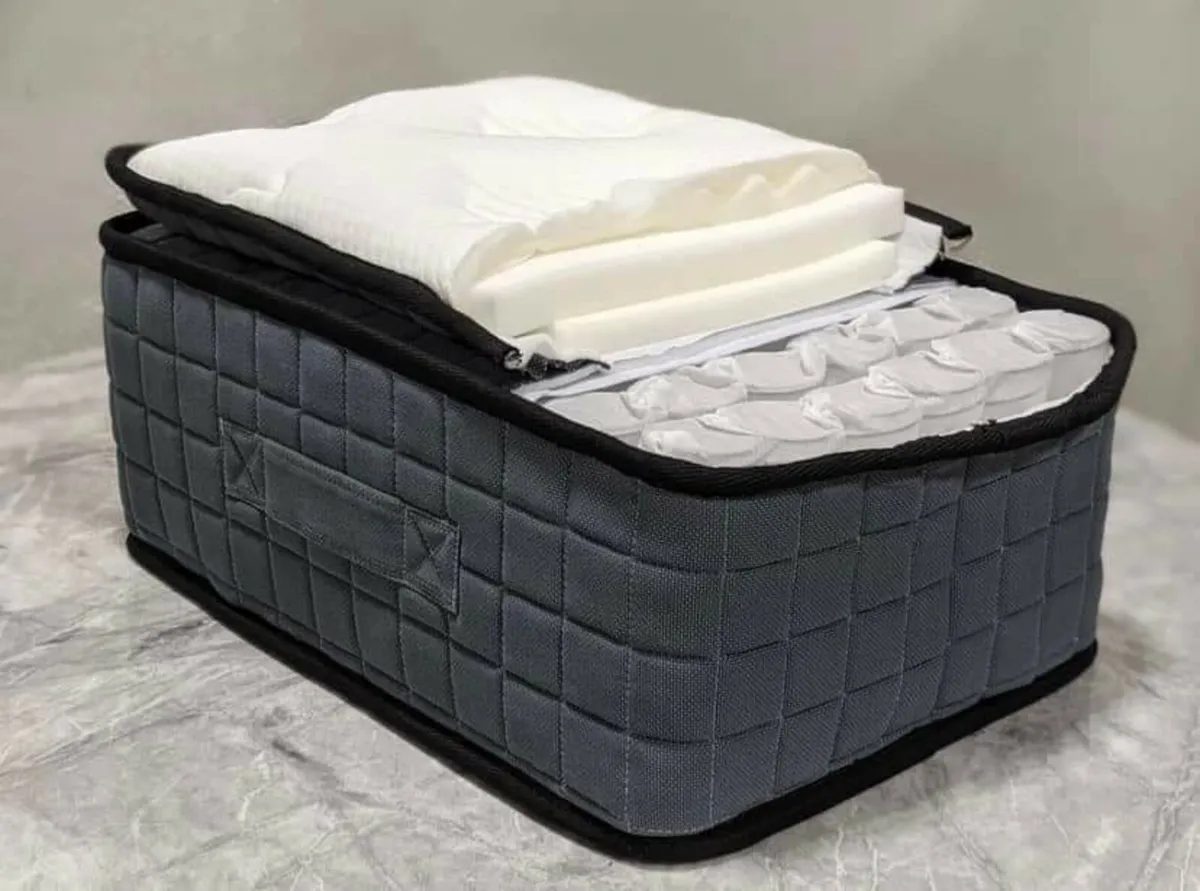 Brand New 3000 Pocket Pillow Top Sprung Mattresses - Image 4