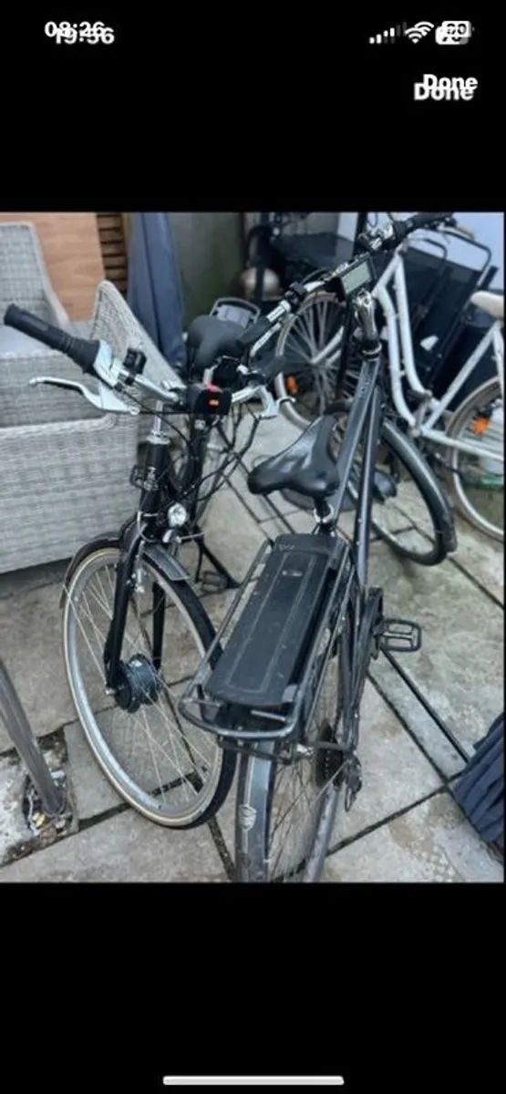 Read Ad First!! Raleigh Pioneer Electric bikes x 2 Men's and Ladies - Image 1