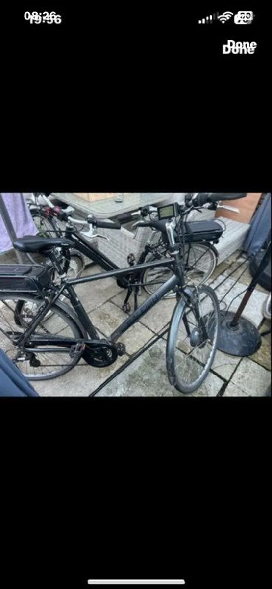 Read Ad First!! Raleigh Pioneer Electric bikes x 2 Men's and Ladies - Image 2