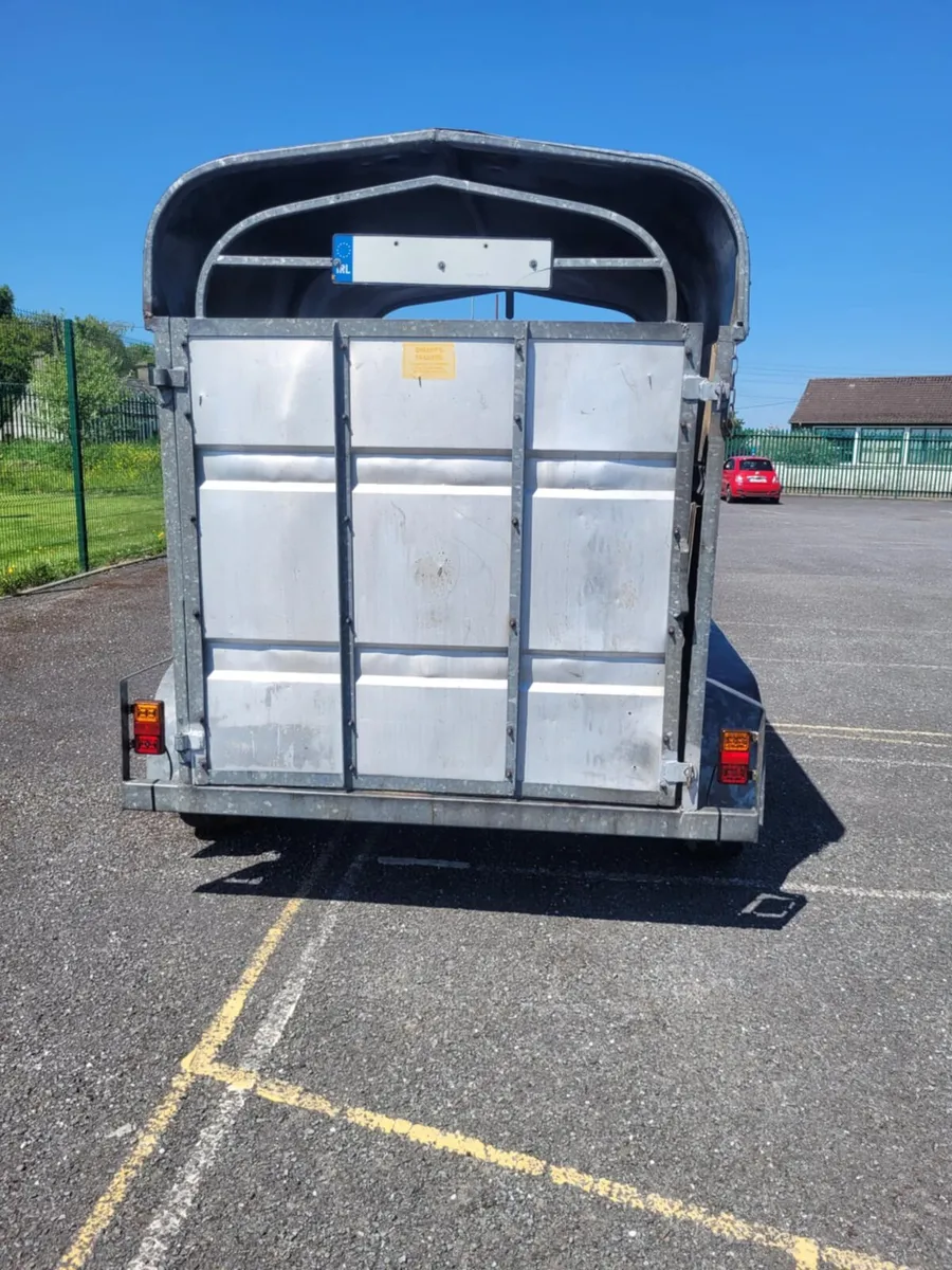 8ftx4'6 factory made cow trailer - Image 4