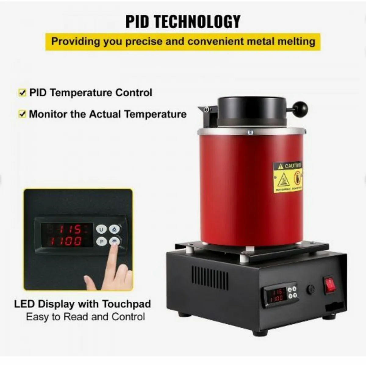 Electric Melting Furnace, 3KG Digital - Image 4