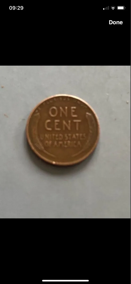 1956 US Cent with errors - Image 2